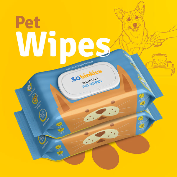 Everyday Pet Wipes for Dogs & Cats – 80 Wipes | Gentle Cleaning | Fresh & Fur-Friendly