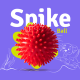 Spike Ball Chew Toy for Dogs – Chew & Fetch Toy | High Bounce & Durable - Gobinkies