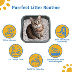 Premium Bentonite Cat Litter with Lavender Fragrance – 5kg | High Absorbency | Fast Clumping | Low Dust Formula