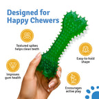 Gobinkies Spike Bone for Dogs | Durable Chew & Fetch Toy for Pets