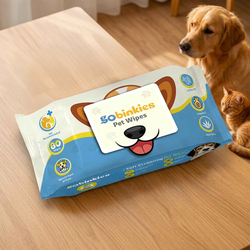 Everyday Pet Wipes for Dogs & Cats – 80 Wipes | Gentle Cleaning | Fresh & Fur-Friendly